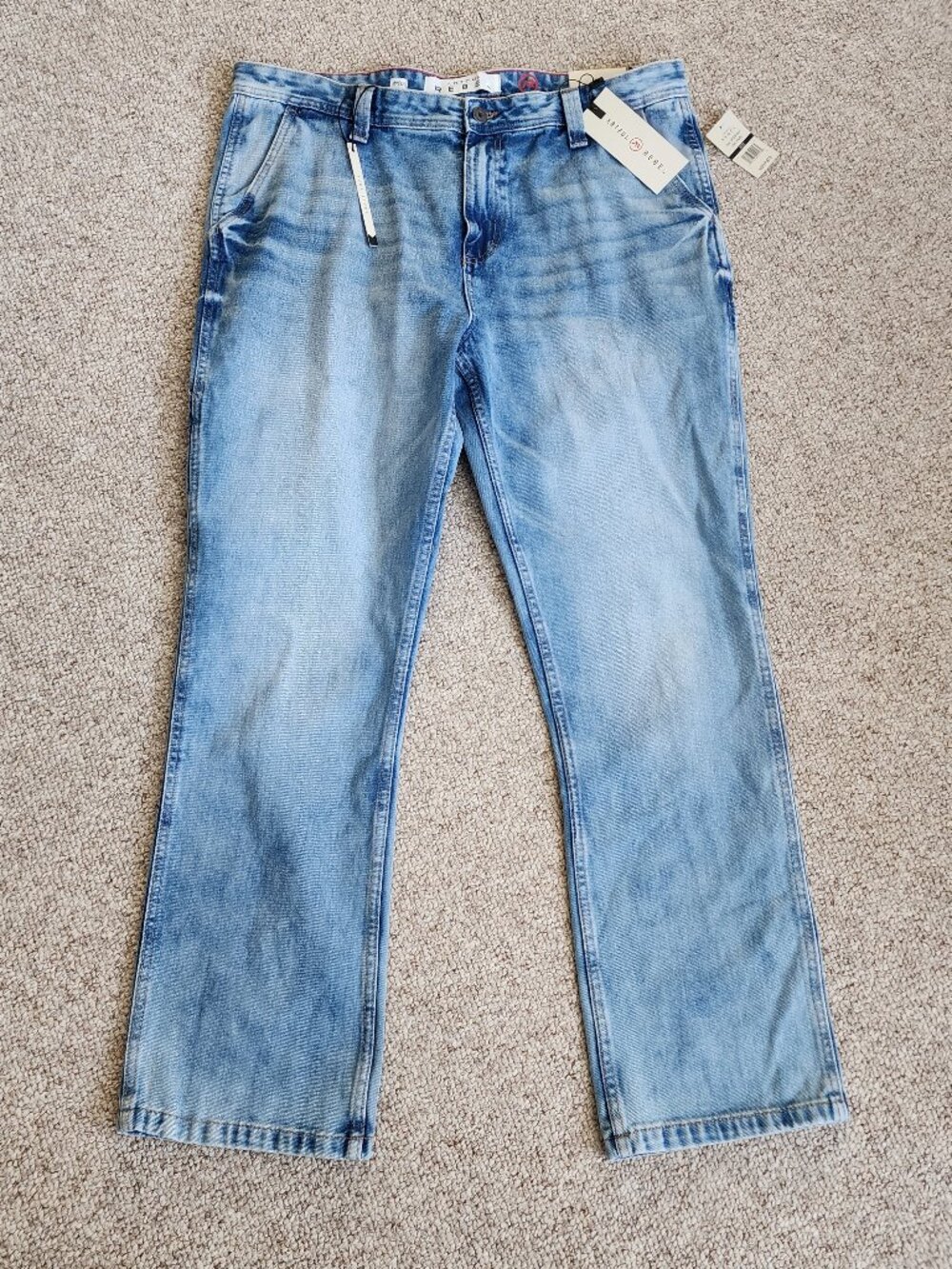 NWT Artful Rebel Men's Carpenter Utility Pants Size 38/32